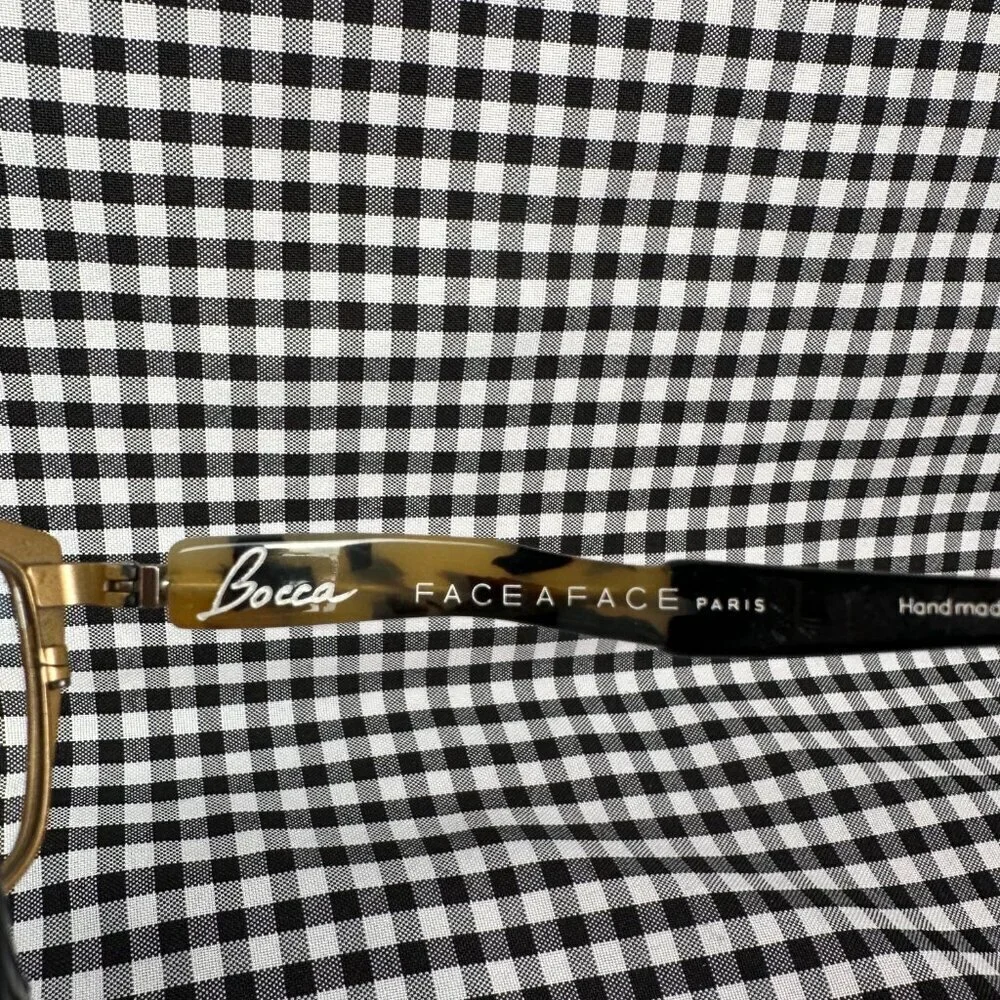 FACE A FACE Bocca Collection Cat Eye Tortoise Shell Black Plaza 1 Eyeglasses